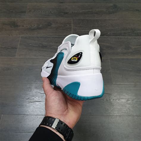 Купить кроссовки Найк Зум 2000 | Nike Zoom 2K White Black Light Blue в ...