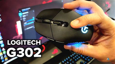 Logitech G302 Daedalus Prime Moba Gaming Mouse REVIEW and UNBOXING ...