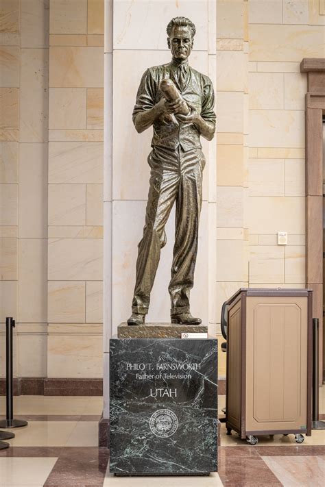 Philo T. Farnsworth Statue, U.S. Capitol for Utah | AOC