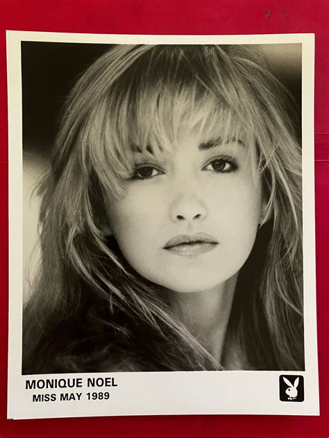 Monique Noel , Playboy Playmate , original vintage press headshot photo