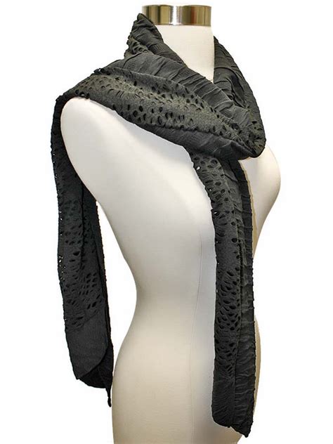 UNIQUE TEXTURED OBLONG SCARF | eBay