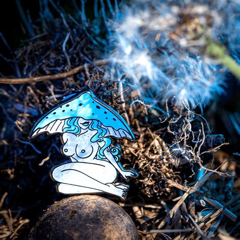 Waxcap Mushroom Nymph LE Pin – The Roving House