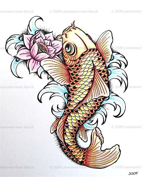 Koi Fish Tattoo Designs