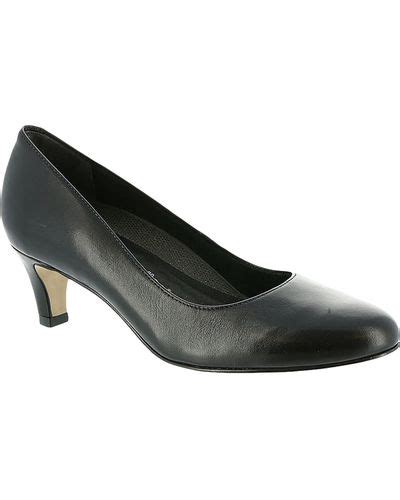 Black Walking Cradles Heels for Women | Lyst