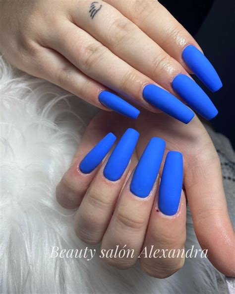 37+ Designs For Neon Blue Nails That Will Turn Heads - Nail Designs Daily