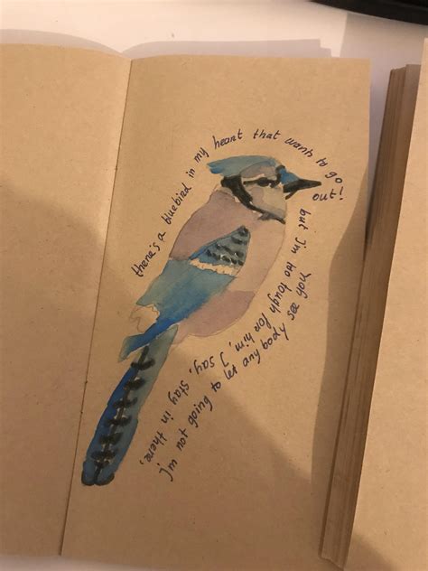 There’s a bluebird in my heart : r/Journaling