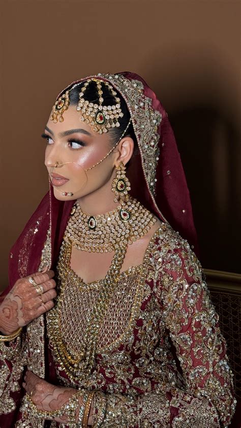 Noor ul ain | My stunning Barat bride in glowy nude glam just the way