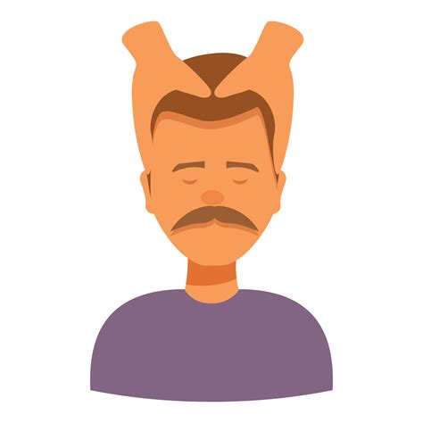 Masseur giving head massage to relaxed man with closed eyes 49521876