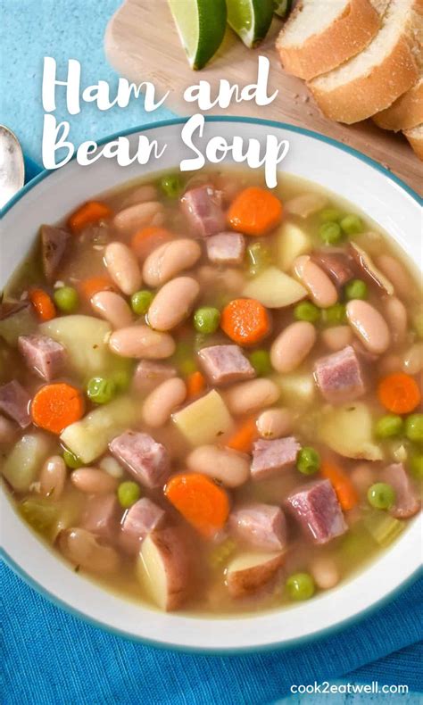 Ham and Bean Soup - Cook2eatwell