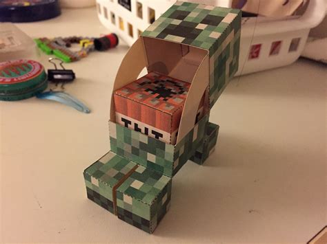Minecraft Papercraft Mini Creeper