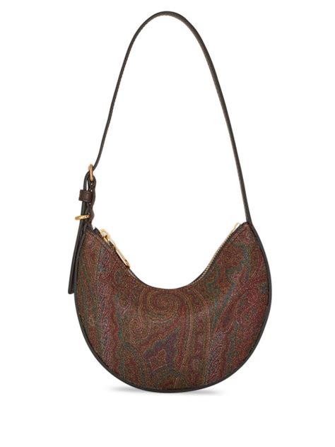 ETRO Mini Etro Essential Shoulder Bag | Brown | FARFETCH