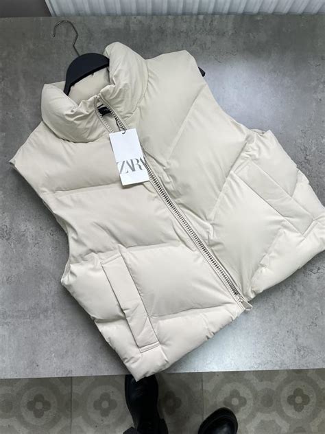 Молочна жилетка zara, жилетка зара — ціна 1500 грн у каталозі Жилетки ...