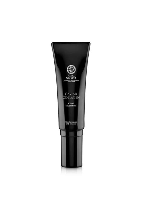 Активная сыворотка для лица Natura Siberica Caviar Collagen от первых ...
