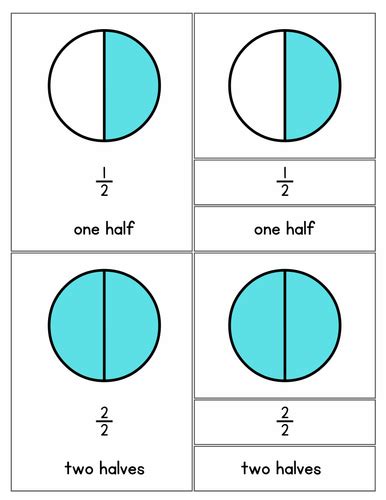 Fraction Flashcards and practise sheets | Teaching Resources