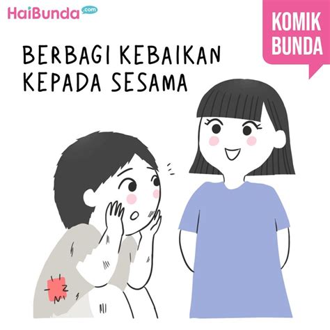 berbagi kebaikan  sesama