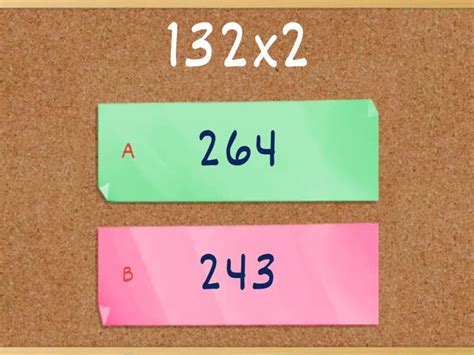 doubling multiplication quiz