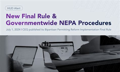 New Final Rule & Governmentwide NEPA Procedures
