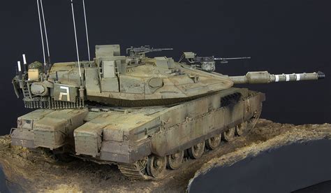 Merkava mk.4M — Каропка.ру — стендовые модели, военная миниатюра