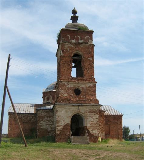 Липовка (Духовницкий район). Церковь Покрова Пресвятой Богородицы ...