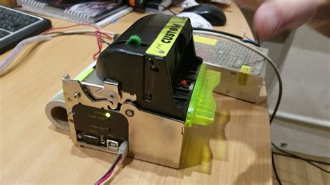 Тест чековый принтер Custom VKP 80 II - YouTube