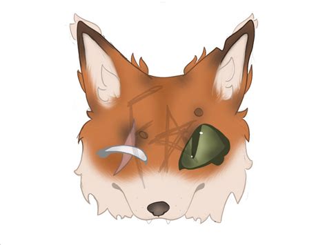 Fox therian mask design by FrolickingFinn on DeviantArt