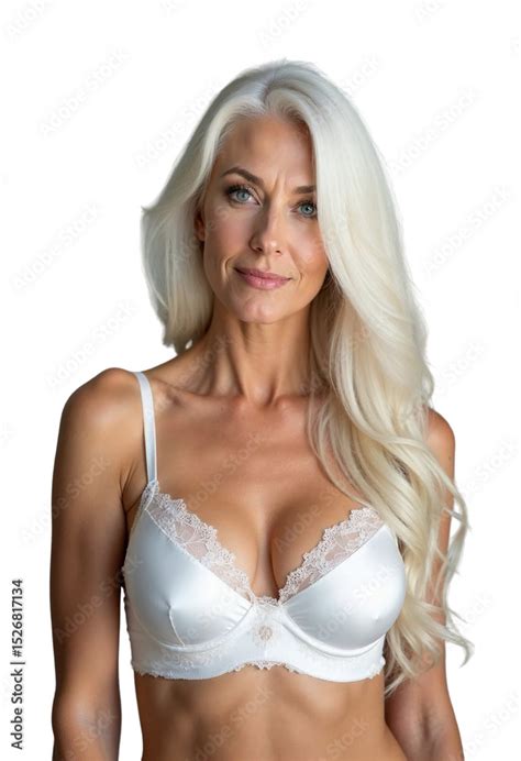 transparent timeless beauty portrait   mature woman  lingerie