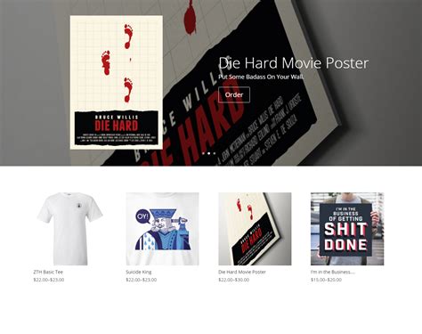 Merch For Sale | ZTH Design | Zach Hallum Design