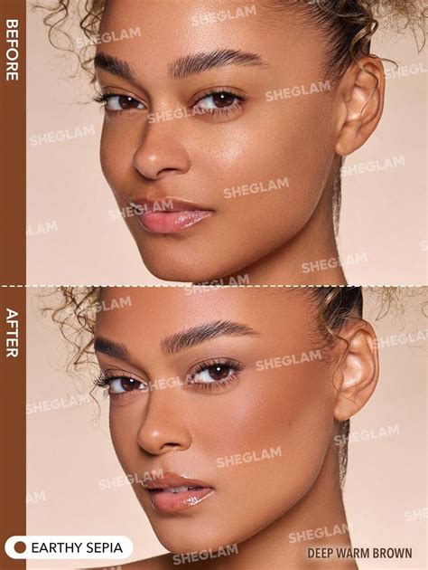 SHEGLAM Sun Beam Matte Vloeibare Bronzer-Aardse Sepia | SHEIN Nederland