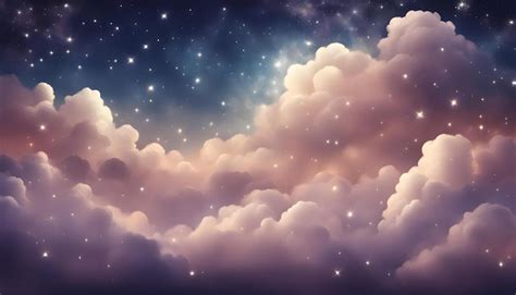 premium ai image space  night sky  cloud  stars