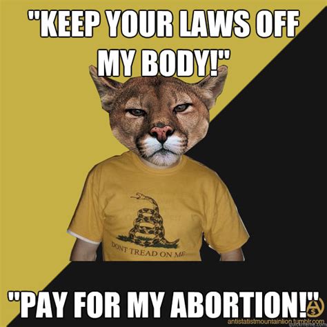 Anti-Statist Mountain Lion memes | quickmeme