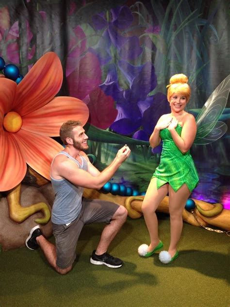 Tinker Bell | Guy Proposes to Disney Princesses at Disney World ...