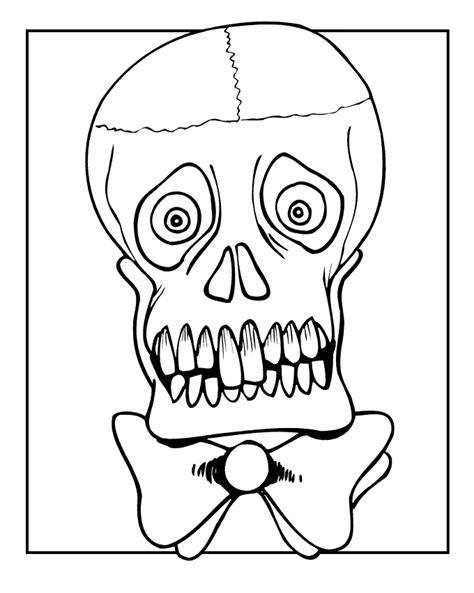 Printable Coloring Pages Of Skulls - Coloring Home