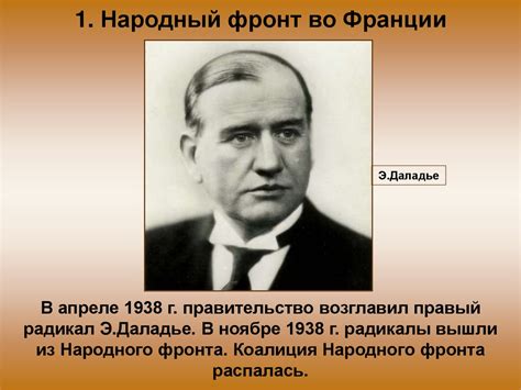Борьба с фашизмом. Народный фронт во Франции и Испании. Гражданская ...