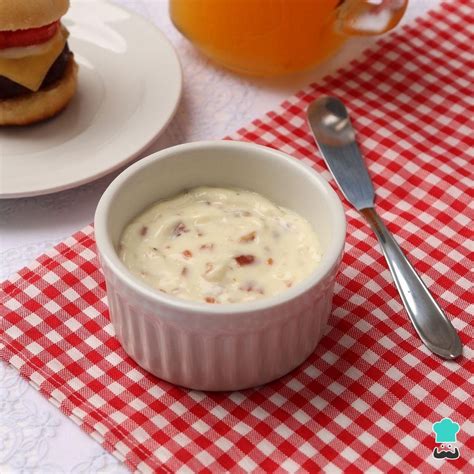 Maionese De Bacon Com Maionese Pronta - Maionese de bacon para hambúrguer: passo a passo com vídeo | Recipe ...