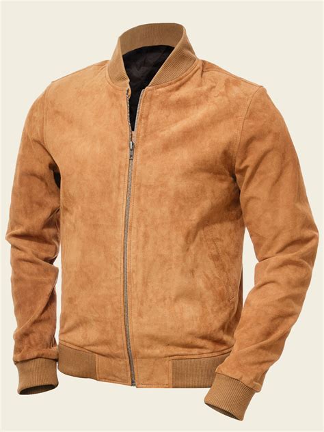 leather jacket men tan 9
