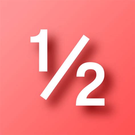 fractions icon stock illustrations royalty  vector graphics
