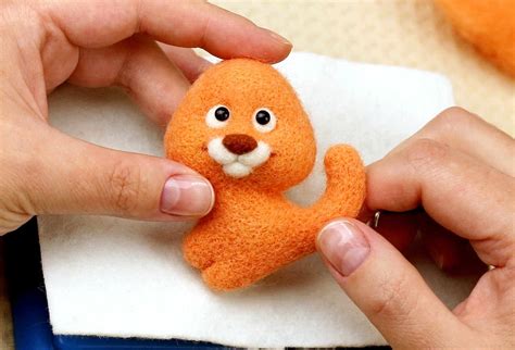 Авторские игрушки Елены Смирновой - МК брошь тигр