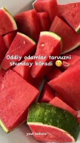 Yorqin tarvuz 🍉 - YouTube
