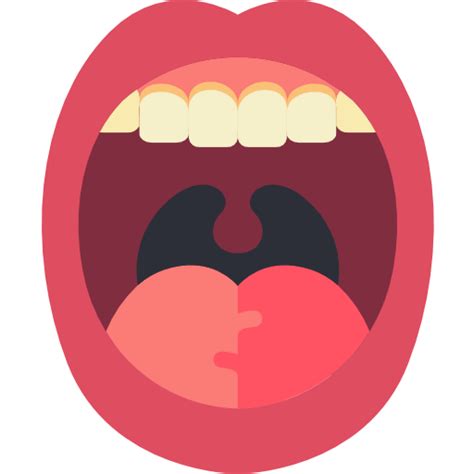 Open mouth Basic Miscellany Flat icon