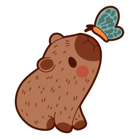 COMO DESENHAR UMA CAPIVARA FOFA SUPER FÁCIL🍏 Venha conhecer o rico.33