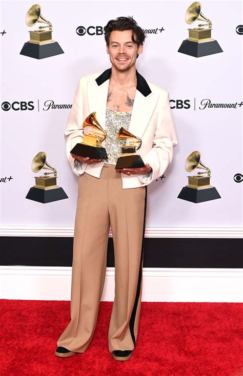 Harry Styles Outfits at the 2023 Grammys