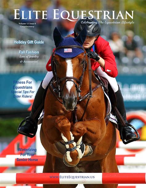 Elite equestrian nov dec issue 2013 by Elite Equestrian LLC - Issuu