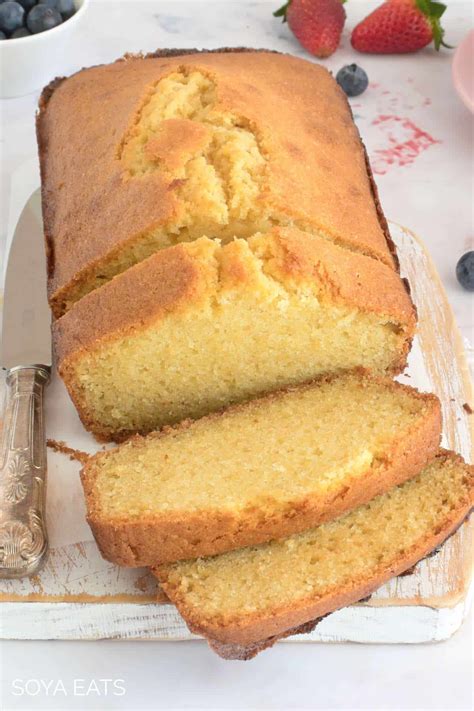Vanilla Okara Pound Cake | Soya Eats