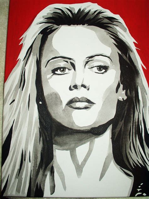 Canvas Painting James Bond Girl Kristina Wayborn as Magda Art 16x12