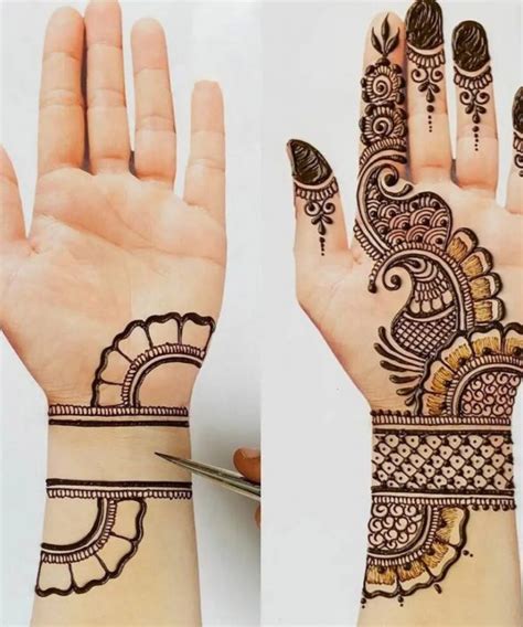 15+ Simple and Easy Arabic Mehndi Designs for Weddings