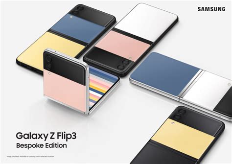 An All-New Custom Galaxy Experience: Introducing Galaxy Z Flip3 Bespoke Edition – Samsung Global ...