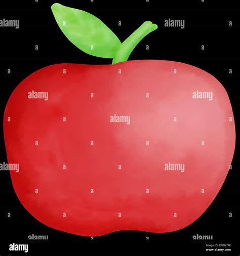 big red apple Stock Photo - Alamy
