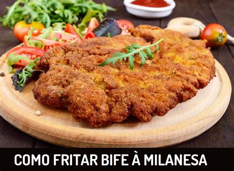 Como Fritar Um Bife A Milanesa