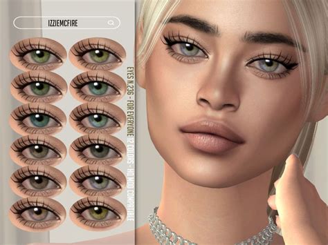 IzzieMcFire's Eyes N.236 | Sims 4 tsr, Sims 4 cc makeup, Makeup cc