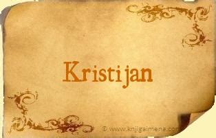 Značenje imena Kristijan | Knjiga imena